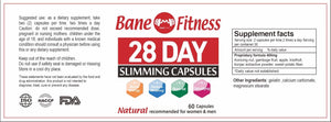 Bane Fitness 28 Day Slimming Capsules