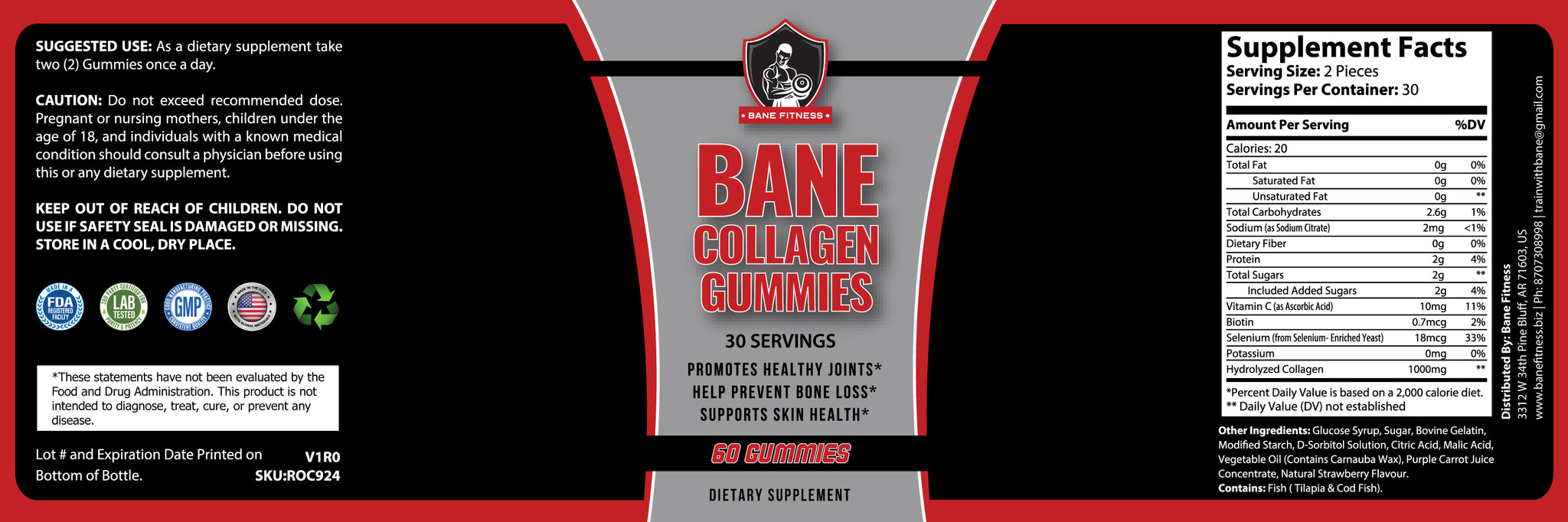 Bane Collagen Gummies