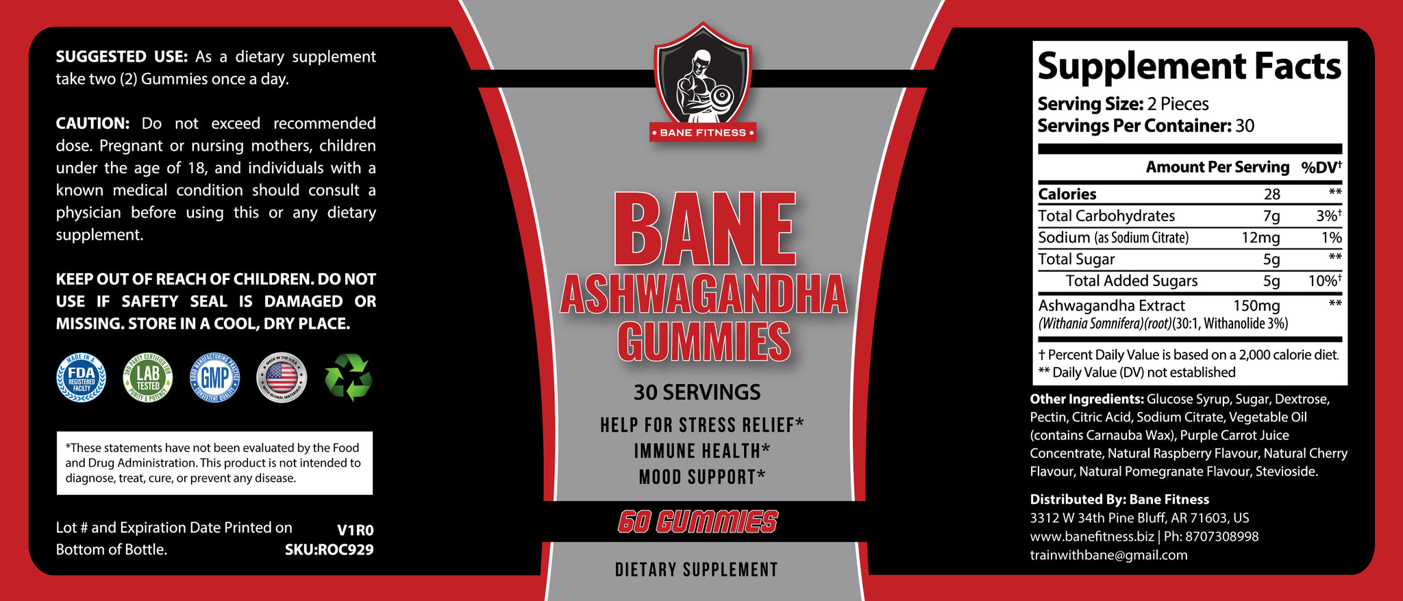 Bane Ashwagandha Gummies