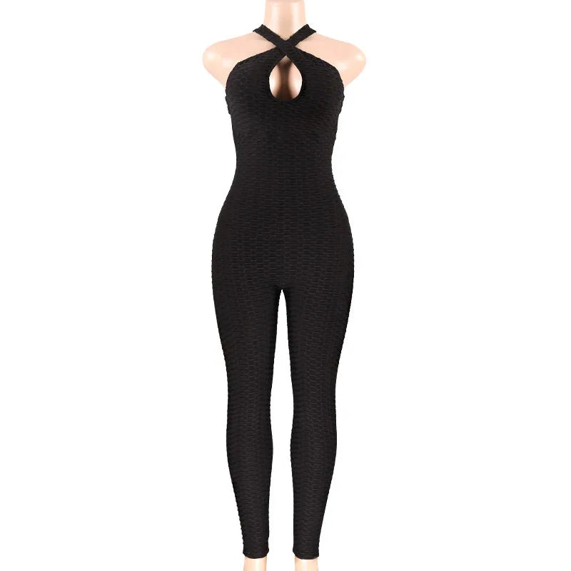 Anti-Cellutlite Backless Jumpsuit