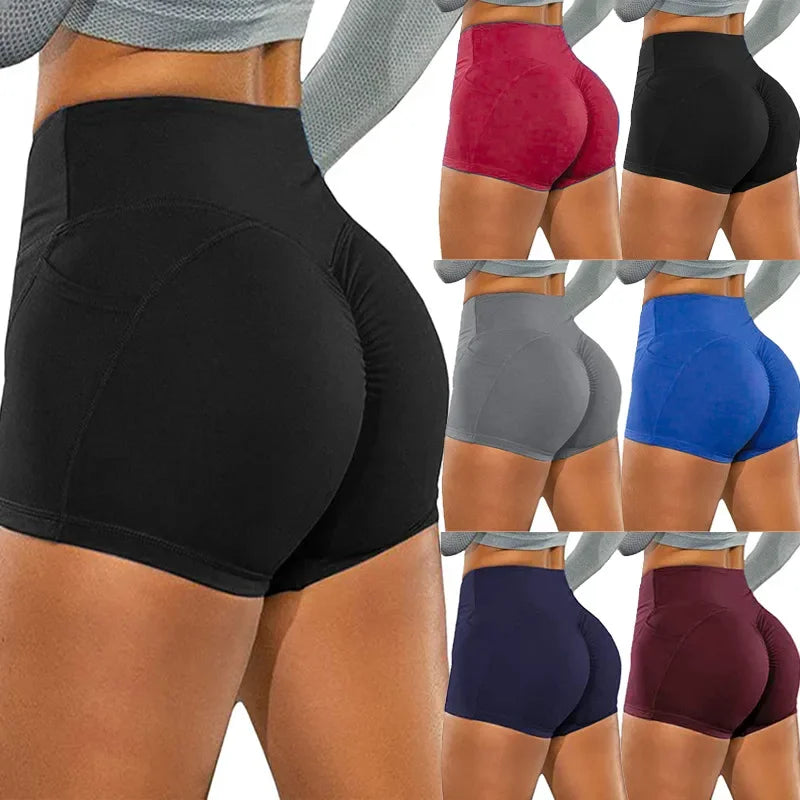 High Waist Yoga Shorts