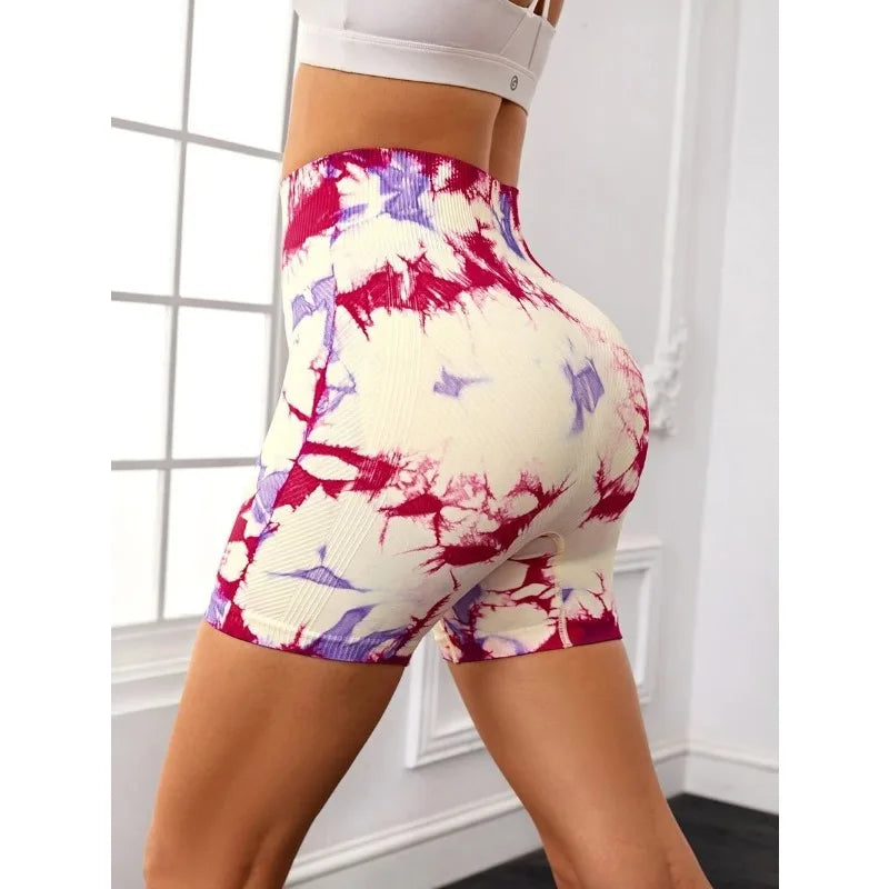 Women Tie Dye Shorts