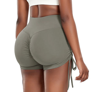 Drawstring Yoga Shorts