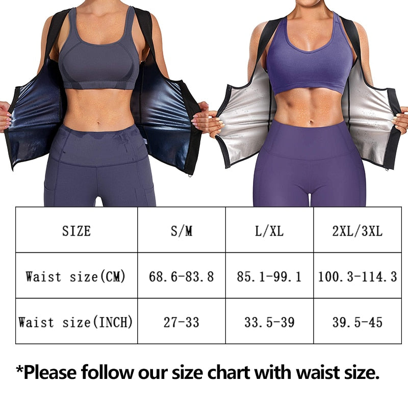 Women Sauna Shaper Vest