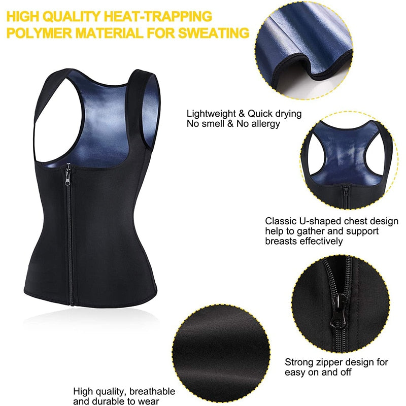 Women Sauna Shaper Vest