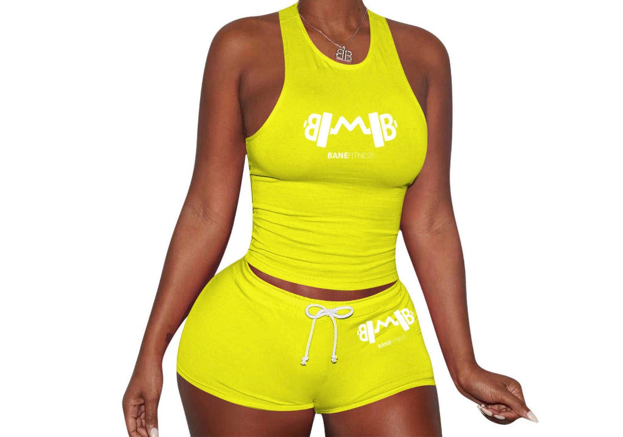 Bane Fitness 2 Piece Short and Tank Set