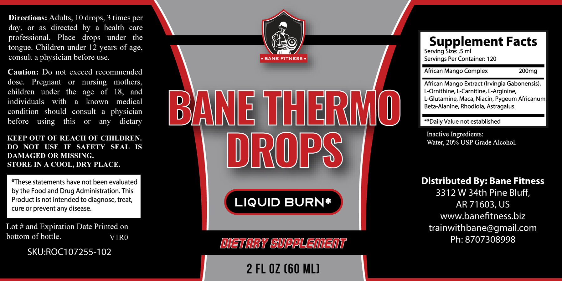 Bane Thermo Drops