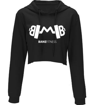 Bane Fitness Crop Top Hoodie