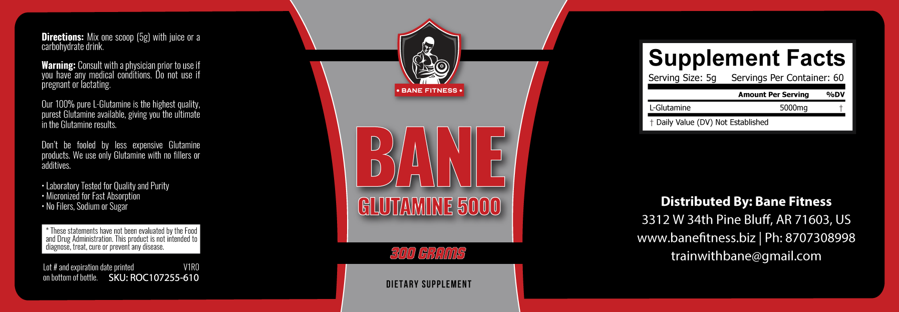 Bane Glutamine 5000