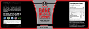 Bane Fitness Sleep Aid Gummies