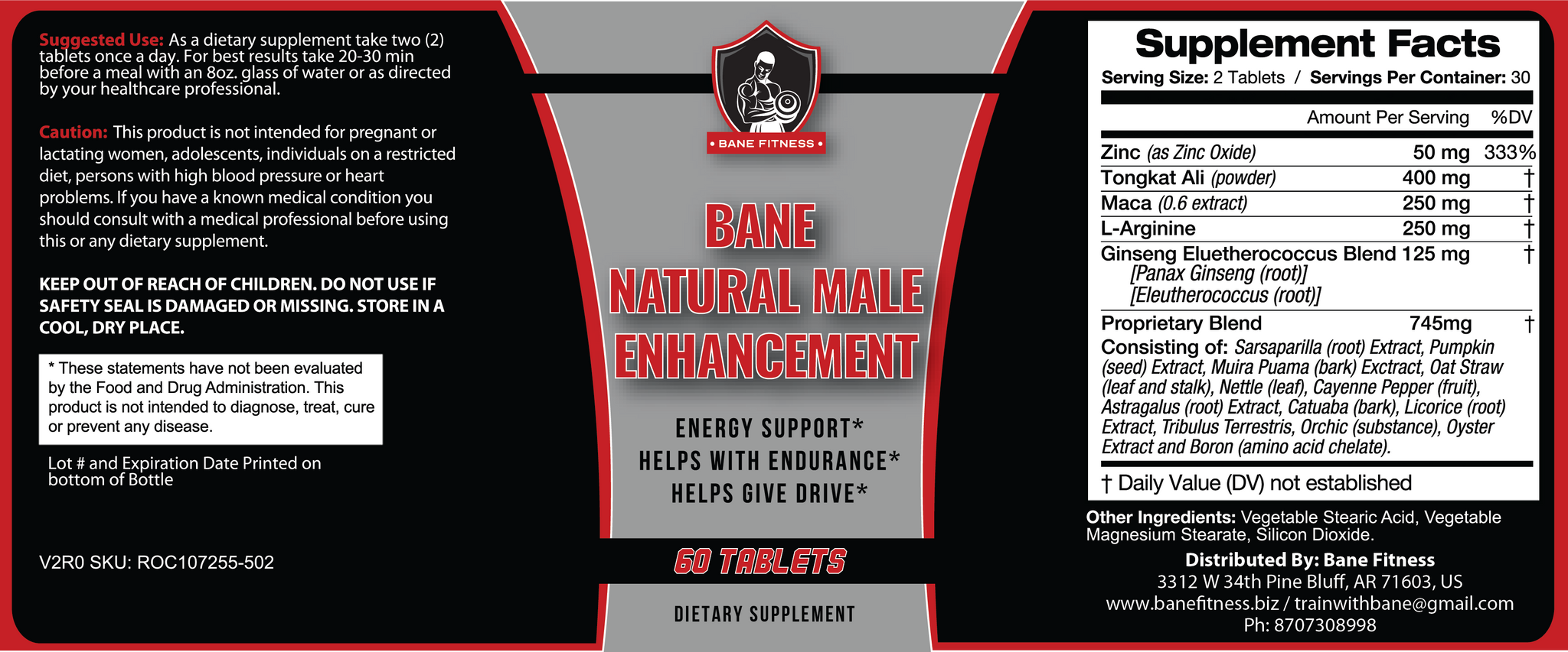 Bane Natural Male Enhancement