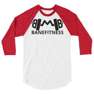 3/4 sleeve raglan shirt